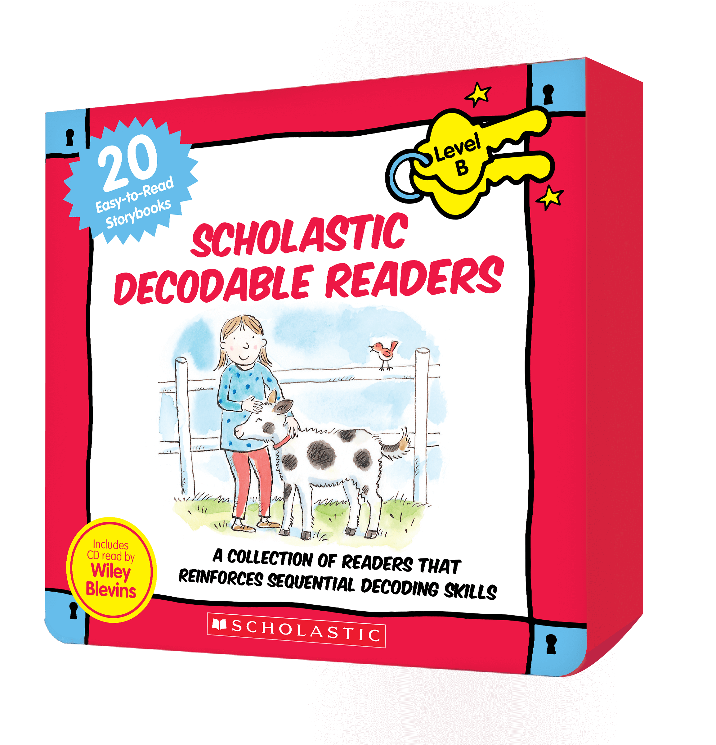 9789811179655 Decodable Readers Box Set Level B (with CD) - COLOR