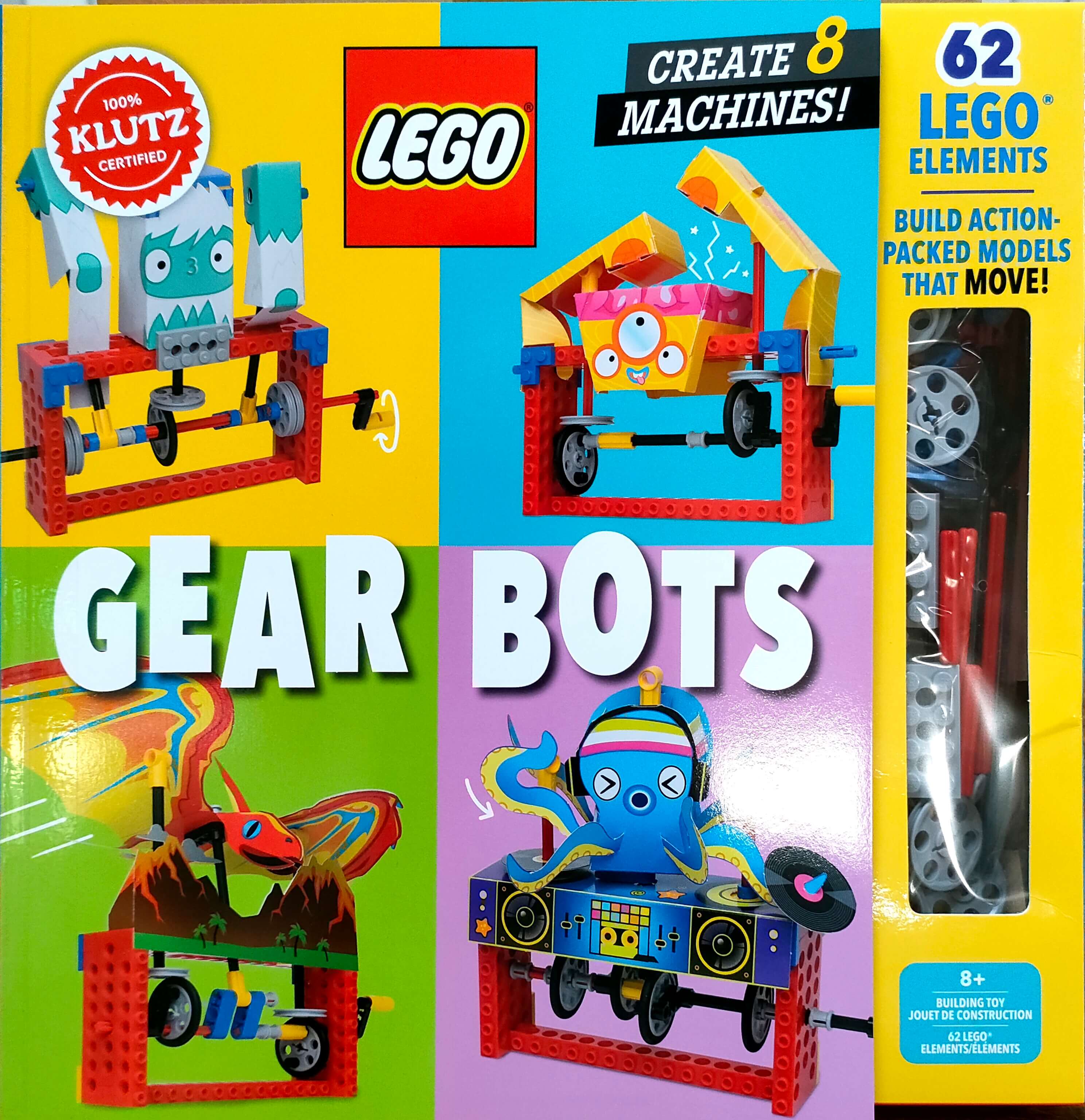 SC Klutz_Lego Gear Bots(樂高積木齒輪機器人)