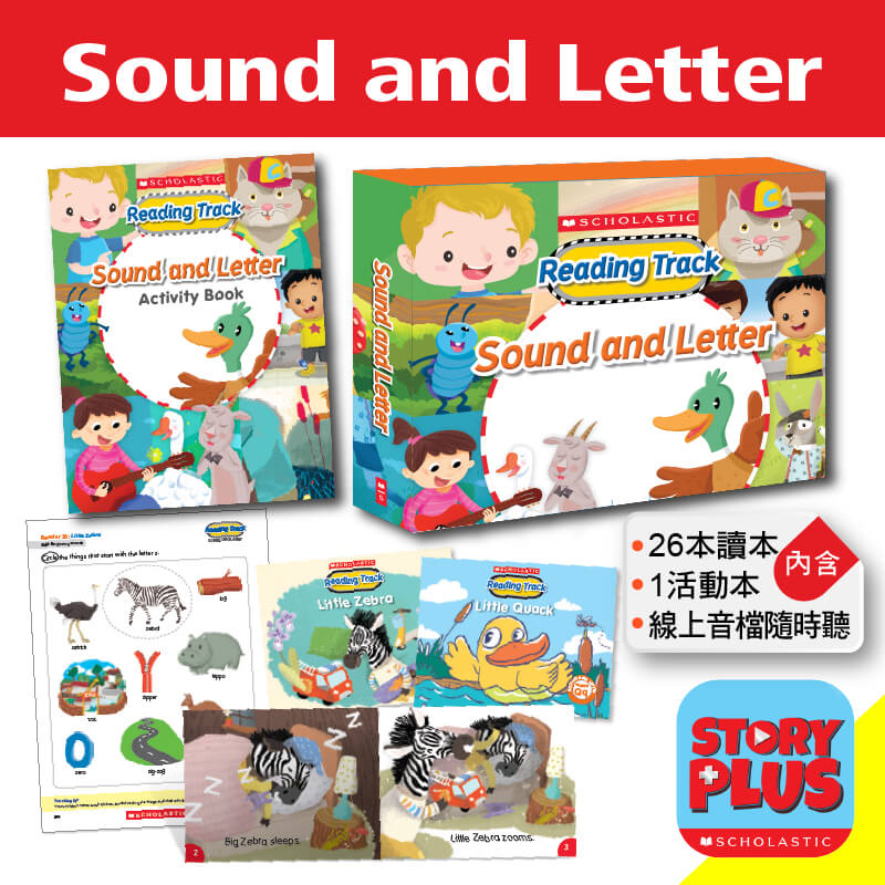 SC Reading Track-Sounds & Letter (with Storyplus)+Activity book