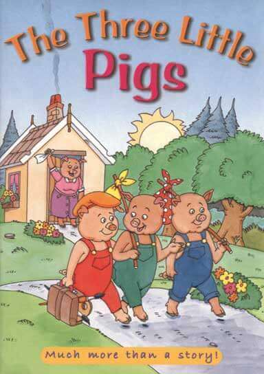 The Three Little Pigs with CD (Little Books)